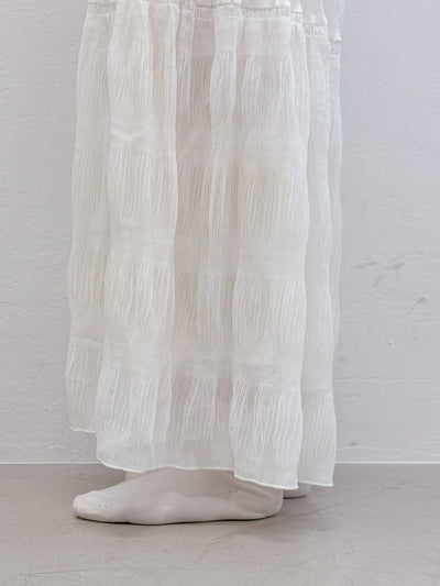 シフォンシアーワンピース