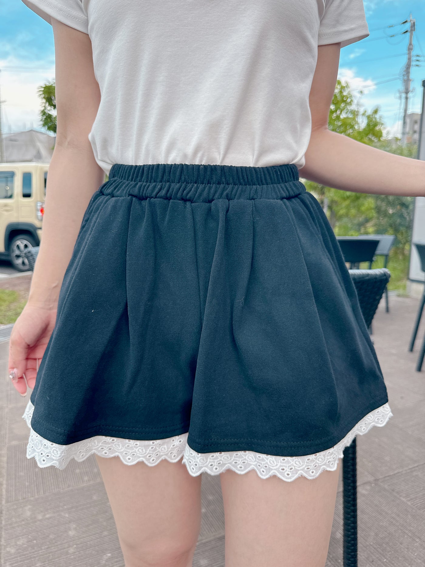 レースミニパンツ