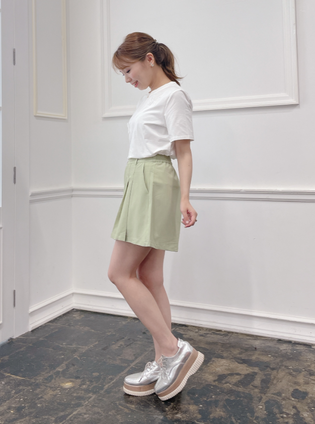 ハートボタンショートパンツ