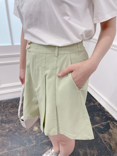 ハートボタンショートパンツ