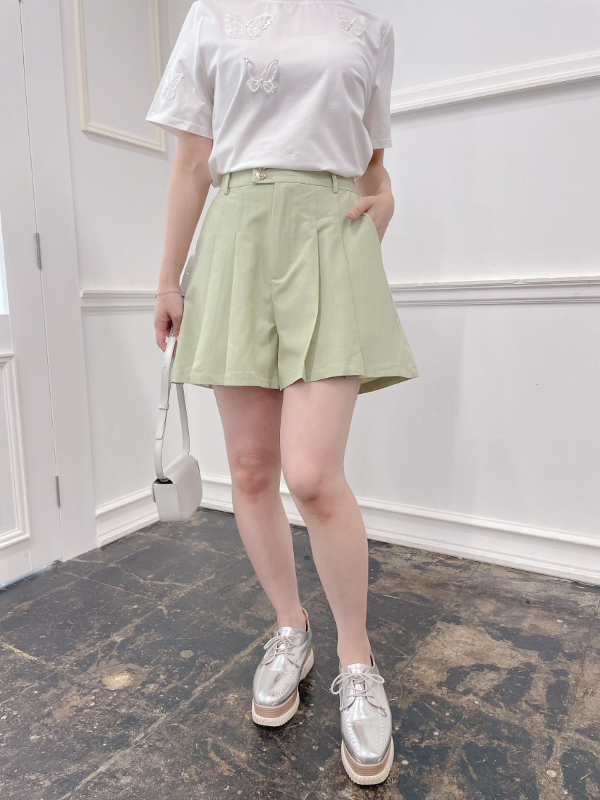 ハートボタンショートパンツ