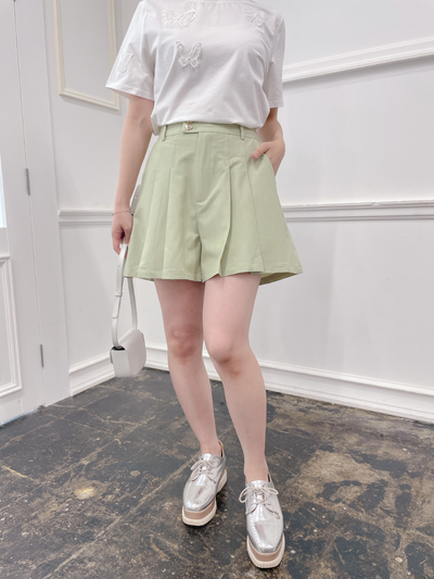 ハートボタンショートパンツ