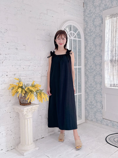 Gather Shoulder Dress