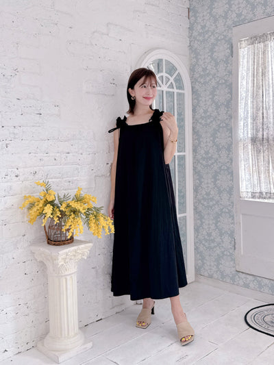 Gather Shoulder Dress