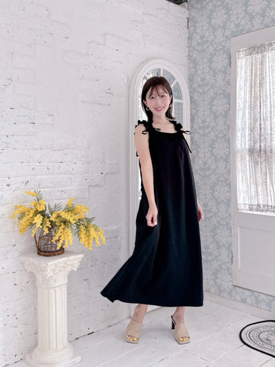 Gather Shoulder Dress