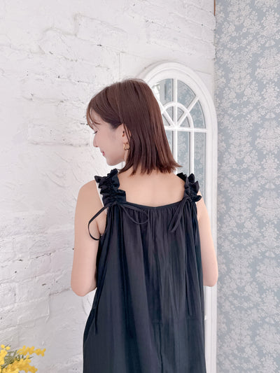 Gather Shoulder Dress