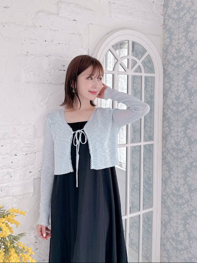 Gather Shoulder Dress