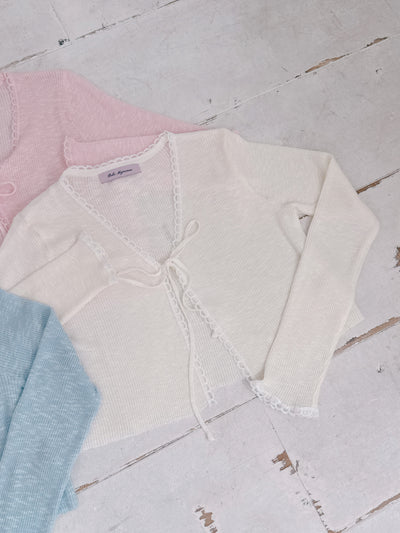 Mini Lace Cardigan