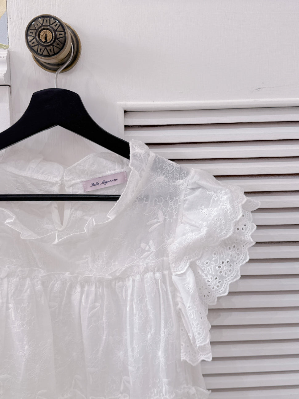Shoulder Frill Blouse