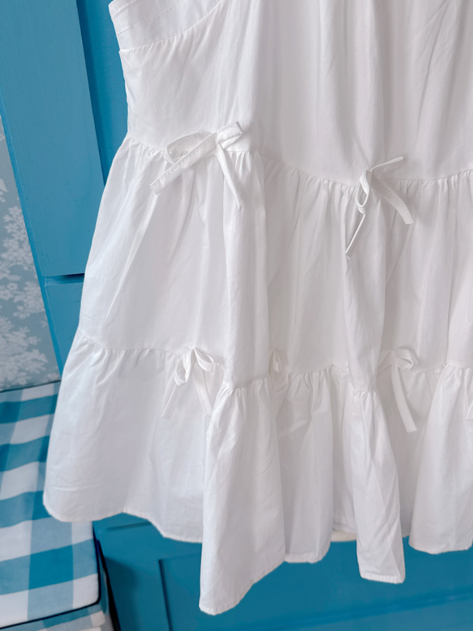 Tiered Ribbon Blouse
