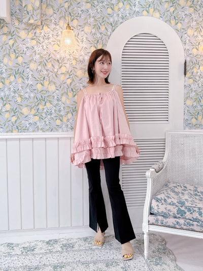 Pink Volume Cami