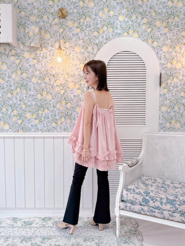 Pink Volume Cami