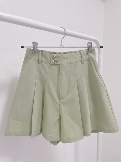 ハートボタンショートパンツ