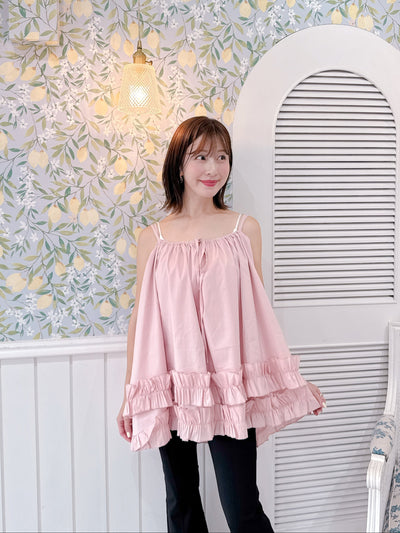 Pink Volume Cami
