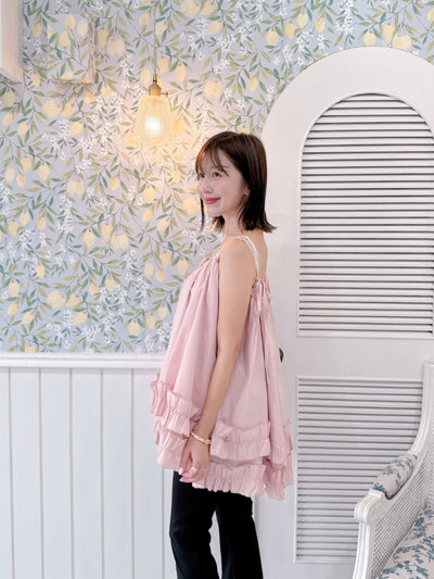Pink Volume Cami
