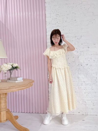 Dot Puff Dress