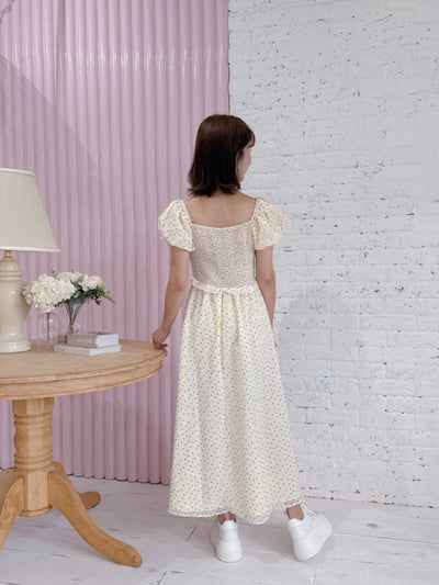 Dot Puff Dress