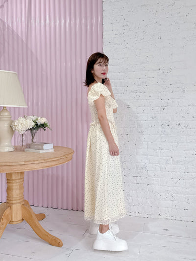 Dot Puff Dress
