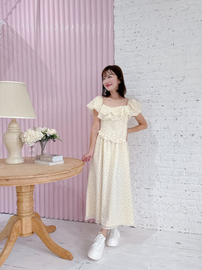 Dot Puff Dress
