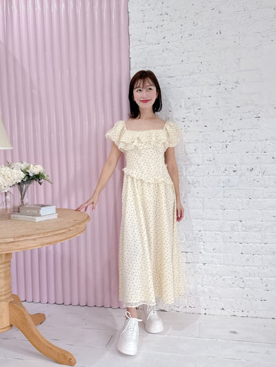 Dot Puff Dress