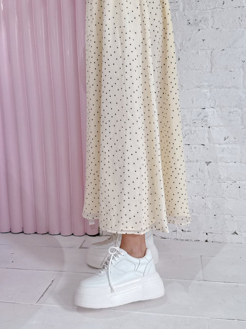 Dot Puff Dress