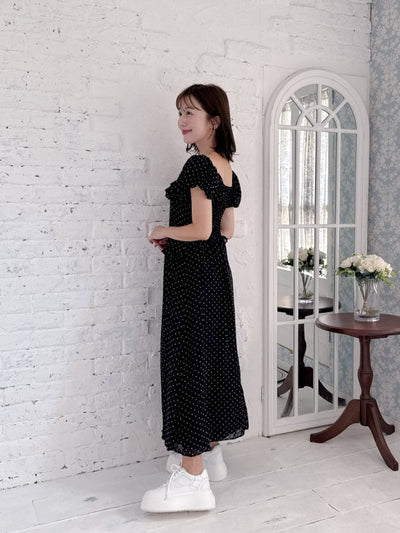 Dot Puff Dress