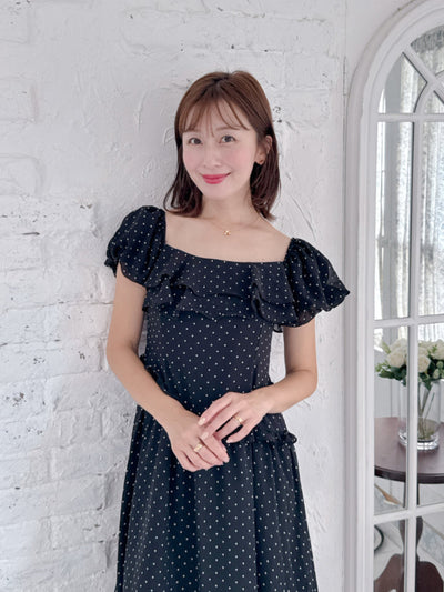 Dot Puff Dress