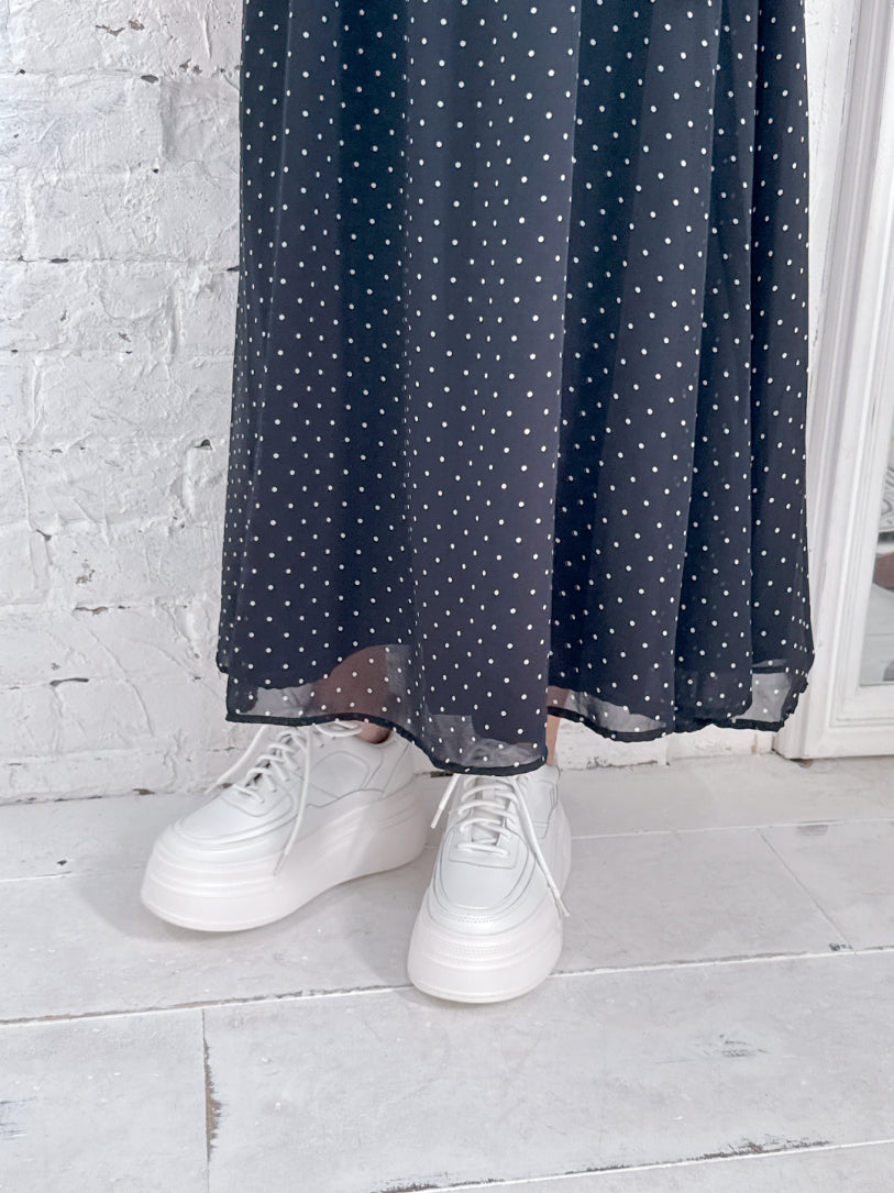 Dot Puff Dress