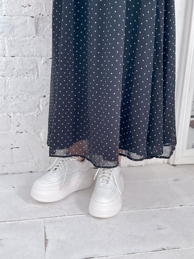 Dot Puff Dress