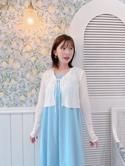 Gather Shoulder Dress