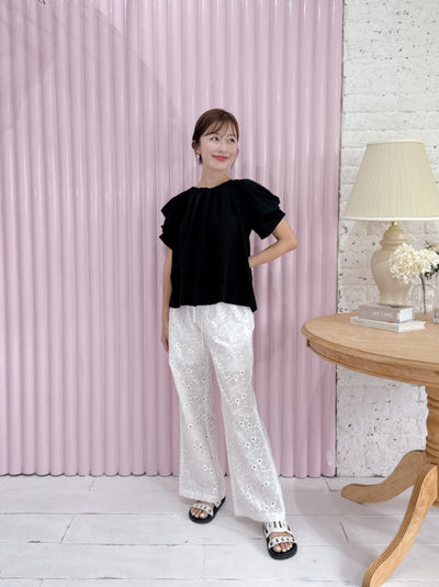 Lace Cotton Pants