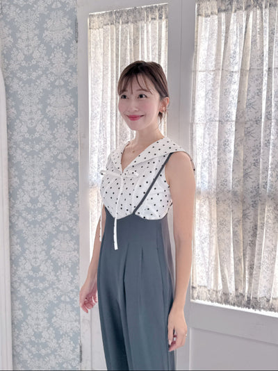 Dot Sailor Blouse