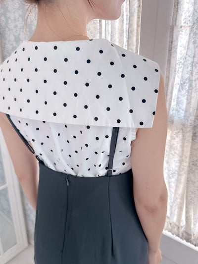 Dot Sailor Blouse