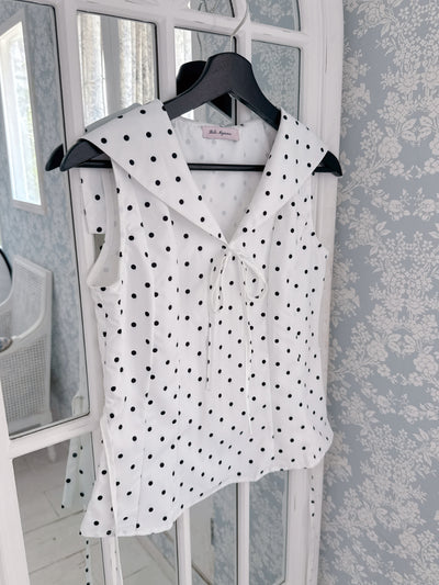 Dot Sailor Blouse