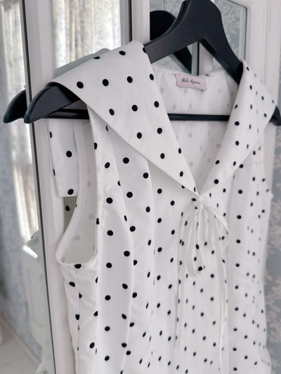 Dot Sailor Blouse