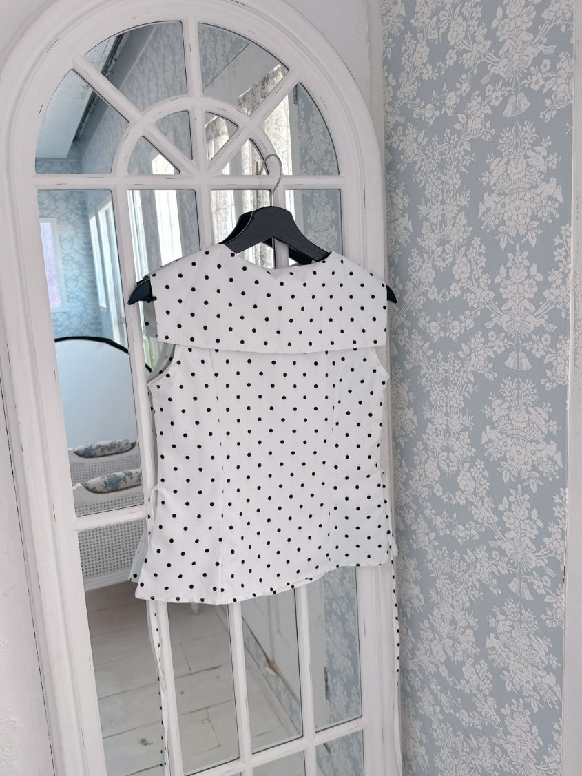 Dot Sailor Blouse