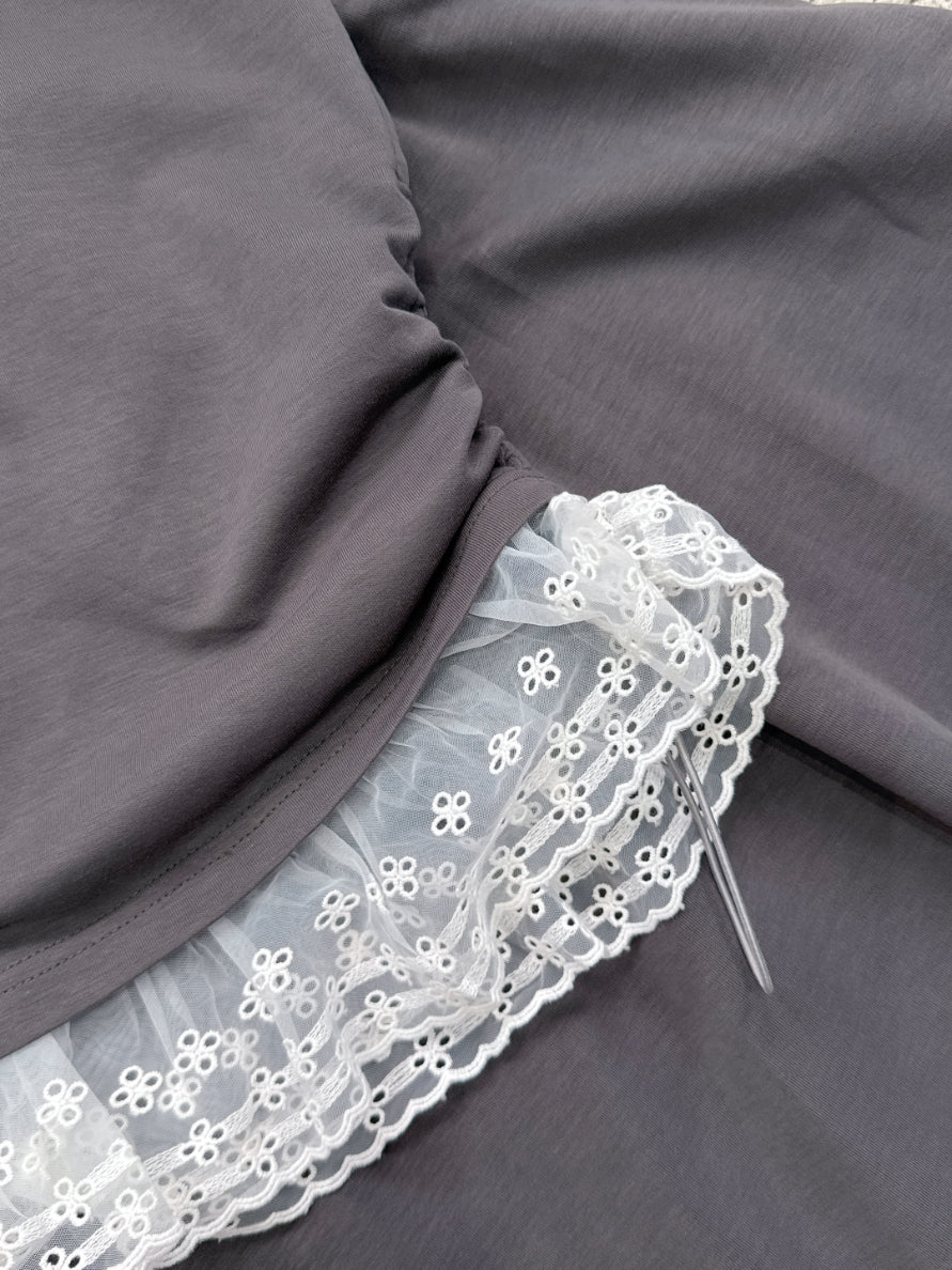 Lacy Sweater Set