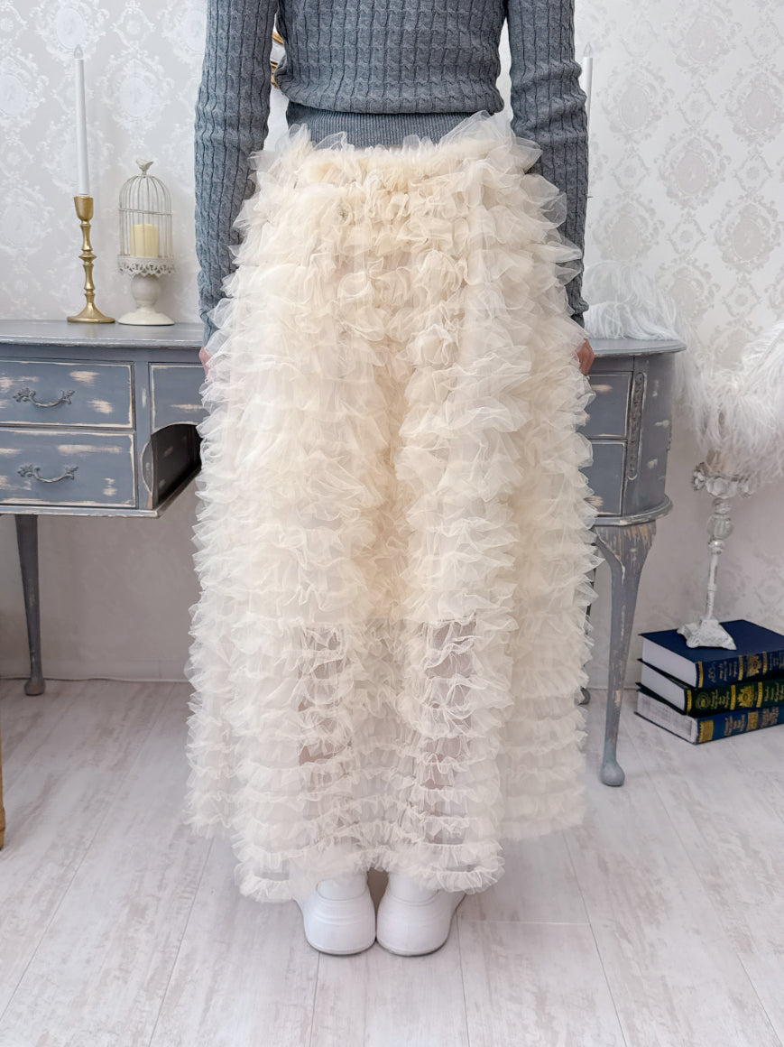 Volume Tulle Skirt