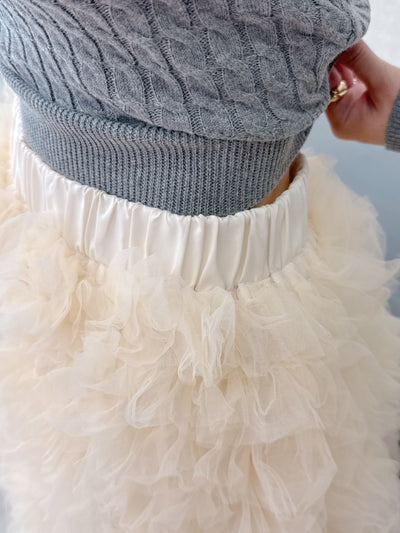 Volume Tulle Skirt