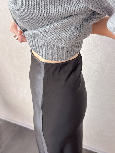 Petite Satin Skirt