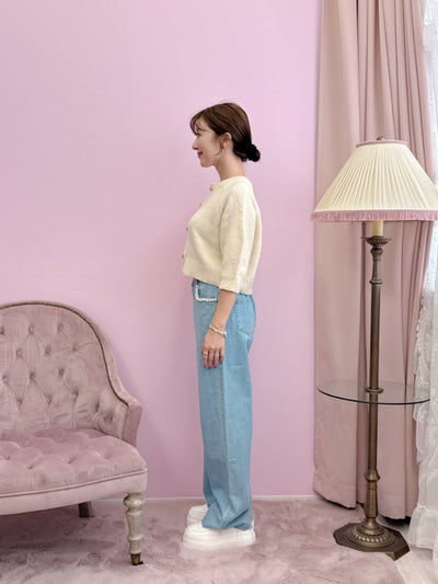 Pearl Denim Pants