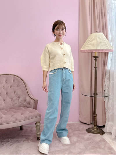 Pearl Denim Pants