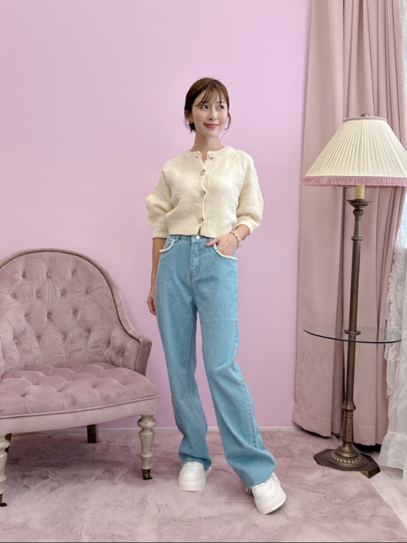 Pearl Denim Pants