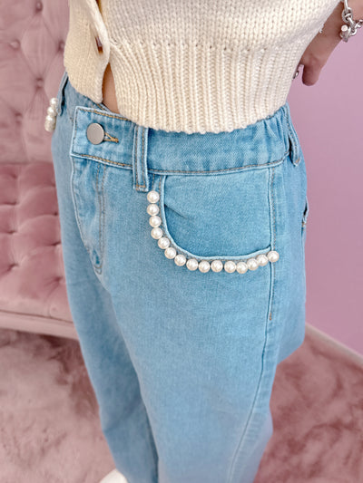 Pearl Denim Pants