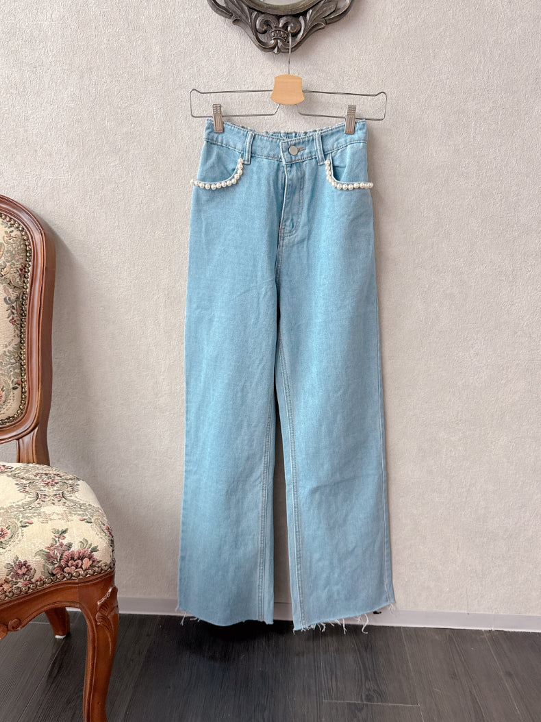 Pearl Denim Pants