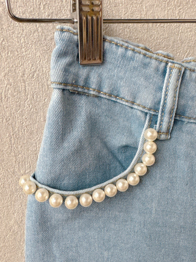 Pearl Denim Pants