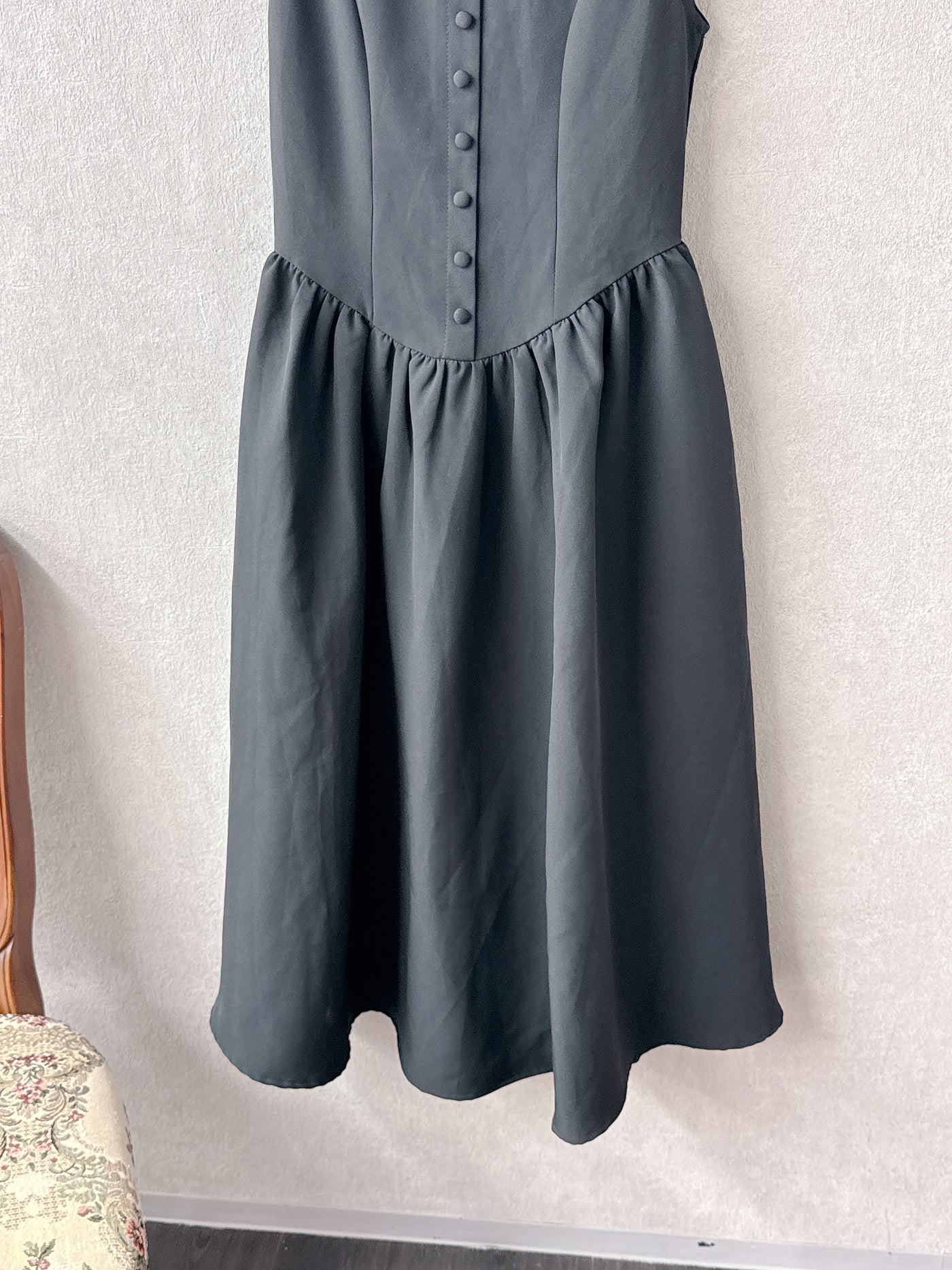 Black Ribbon Dress