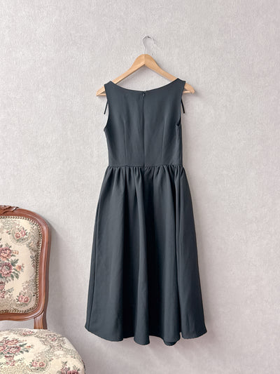 Black Ribbon Dress