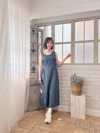 Waist Gather Dress