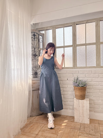 Waist Gather Dress